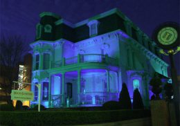 Blue Peabody Mansion for Autism