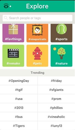 Vine Launches Hashtags