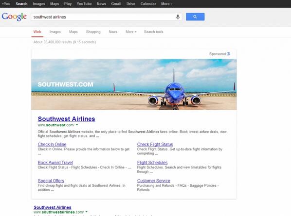 Google Tests Banner-Like Ads in Search Results