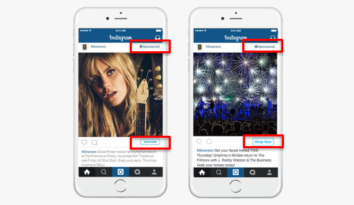 sponsored instagram post