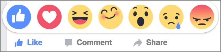 Facebook Reactions