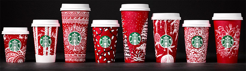 Starbucks Holiday Cups Return in 4 New Designs