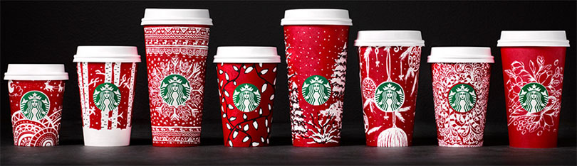 Starbucks' holiday red cup is back and cheerier than ever. 