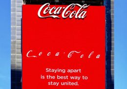 Coca-Cola COVID-19 ad message