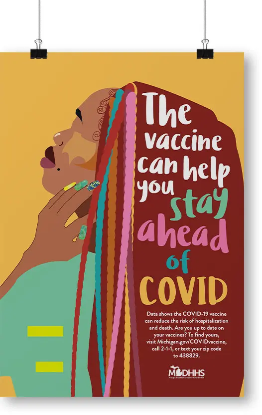 MDHHS COVID Poster