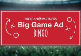 Brogan & Partners Big Game Ad Bingo