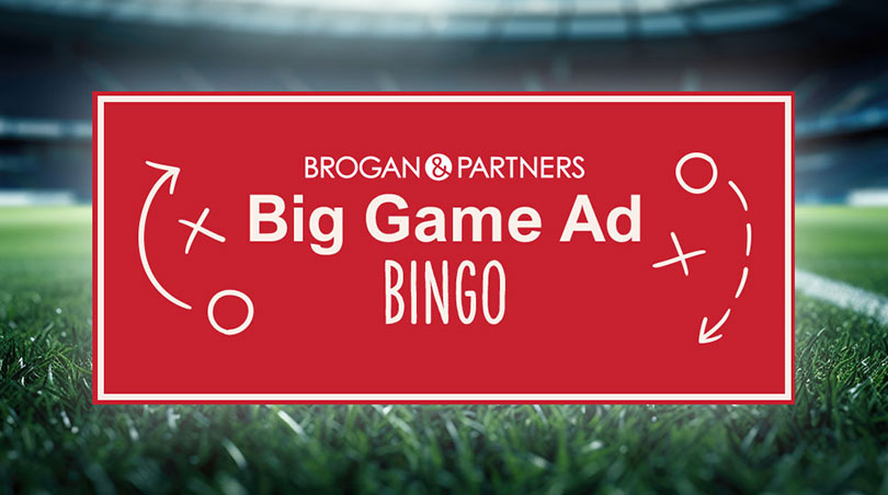 Brogan & Partners Big Game Ad Bingo