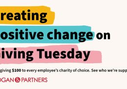 We’re giving $100 to every employee’s charity of choice. See who we’re supporting this Giving Tuesday.
